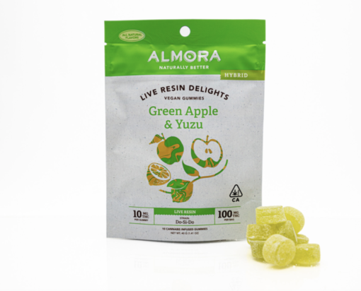 ALMORA – GUMMIES – LIVE RESIN – 100MG ( 10MG PER PIECE – 10 PIECES TOTAL) ALMORA – GUMMIES – LIVE RESIN – 100MG ( 10MG PER PIECE – 10 PIECES TOTAL)