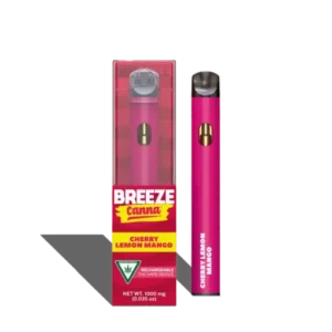 Breeze Canna Cherry Lemon Mango THC Vape Cart – 1g