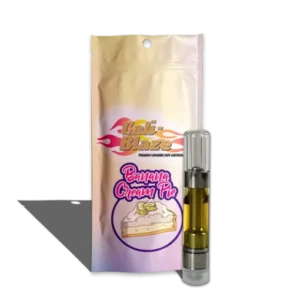 Cali Blaze Banana Cream Pie Vape Cart | 1g Hybrid